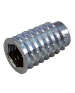 M10 Threaded Insert for Timber Fitting - Zinc Alloy