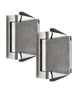 POLARIS 125WS Glass to Wall/Square Post Self Closing Glass Gate Hinge Set