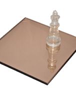 Peach Tinted Mirror Sample 115 x 185mm