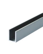 Stainless Steel Look U Channel for 10mm Glass Shower Screens