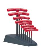 BONDHUS T-Handle Hex End Set and Stand 2 - 10mm