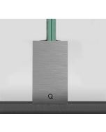 Q-railing Easy Glass Prime Top Mount Base Channel Profile Set - 2500mm