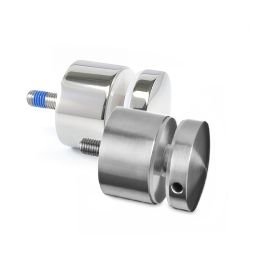 Glass Adapter with Threaded Stud 50mm Ø - 30mm Mounting Distance - The ...