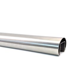 Q-railing Round Balustrade Cap Rail - 48.3mm Ø for frameless balustrade ...